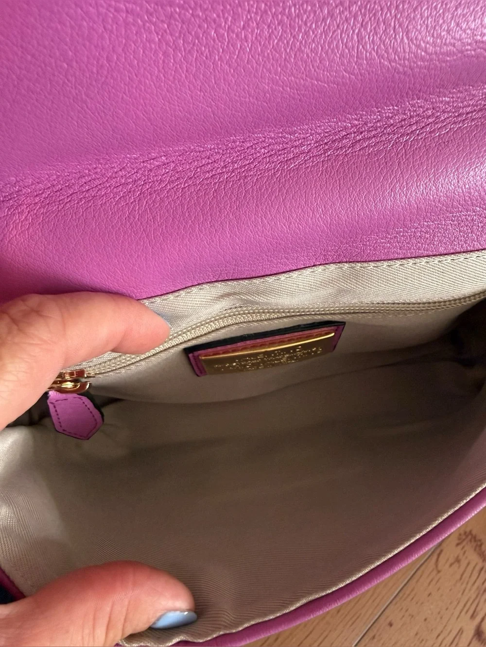 Valentino by Mario Valentino Beatriz Embossed Leather Shoulder Bag